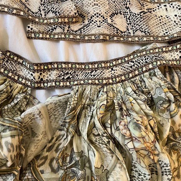 Camilla Green and Blue Resort Maxi dress. - Picture 10 of 11